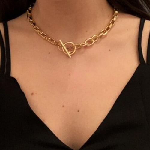 New Womens Metal Clavicle Chain Necklace Jewelry 2021 accessories For Girl