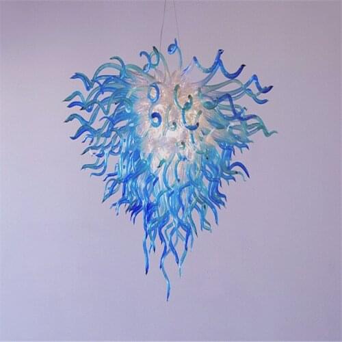 Sale Hand Blown Artistic Lamp Modern Murano Glass Indoor Flower Chandelier Lighting