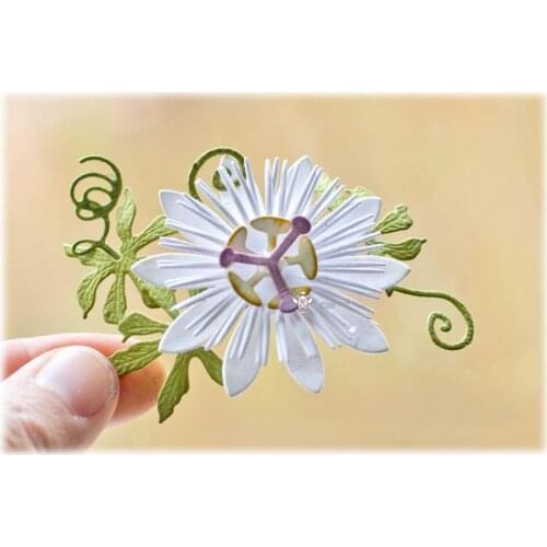 Mmao Crafts Metal Steel Cutting Dies New Flower leaf decoration Stencil For DIY Scrapbooking Paper/photo Cards Embossing Dies