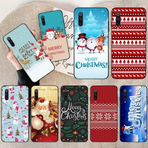 Merry Christmas Santa Claus Phone Case for Xiaomi Mi Note 10 Lite Mi 9T Pro xiaomi 10 10 CC9 Pro 9SE