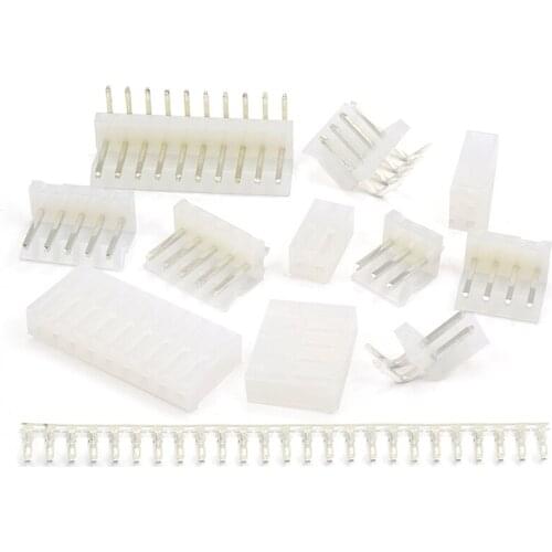 10set CH3.96mm connector 2/3/4/5/6/7/8/9/10PCH3.96 straight/curved Bending needle seat/plug/reed Terminal Kit/Housing/Pin Header