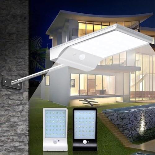 Solar Luminaire Motion Sensor Lamp Wall Sconce Lantern Fixture Pole StreetLight Outdoor Waterproof For Garden Terrace Decoration