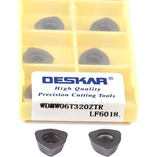 WDMW06T320ZTR LF6018 CNC Lathe Cutting Tool Finishing Milling Cutter,Carbide Inserts Milling Blades Stainless Steel Turning Tool