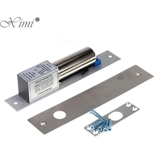 Fail Safe NC-Type DC12V Door Release Electric Strike Electric Bolt Lock Power To Lock Electric Door Lock For Access Control