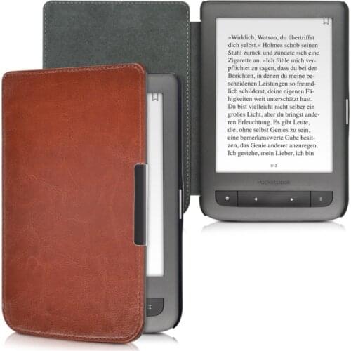 Leather PU Protective Protect Case Skin Cover for PocketBook 624/626/640 Tablet Accessories