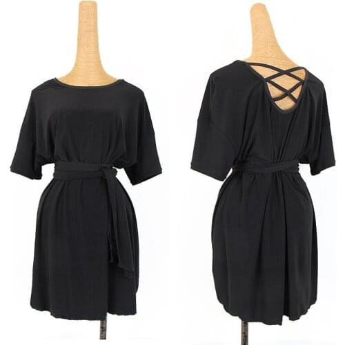 New Latin Dance Dress Female Adult Black Short Sleeve Loose Practice Clothes Tango Salsa Cha Cha Samba Rumba Show Wear DNV12747