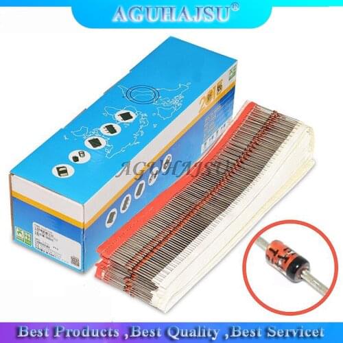 100pcs 1W Zener diode DO-35 1N4749A 24V 1N4748A 22V 1N4747A 20V 1N4746A 18V 1N4745A 16V 1N4744A 15V 1N4743A 13V