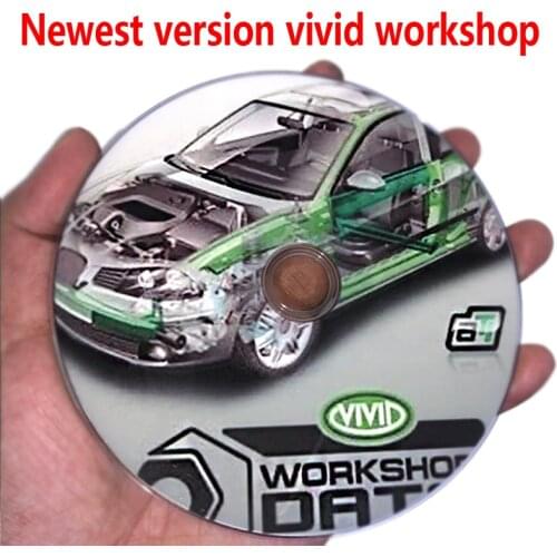 2021 New Vivid Workshop Data v10.2 CD DVD Update to 2010 for Repair Collection Auto Repair Auto--Data