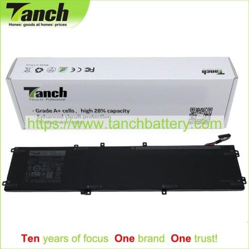 Tanch Laptop Battery for DELL 1P6KD 0 080-854-0066 M7R96 P56F001 062MJV 451-BBSJ 3ICP7/54/64-2 15 9550 11.1V 6cell