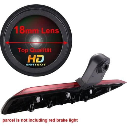 18mm gale HD Lens 1080P Full HD CCD car Brake Light Rear view camera For VW CRAFTER van 2015 2017 Van brake camera waterproof