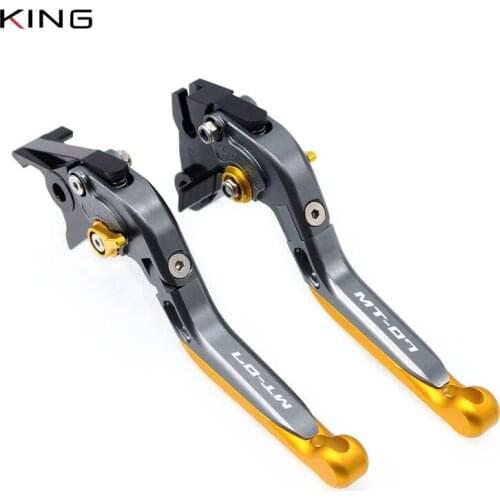 For YAMAHA MT-07 FZ-07 2014-2021 MT 07 FZ 07 MT07 Motorcycle Accessories Adjustable Folding Extendable Brake Clutch Levers