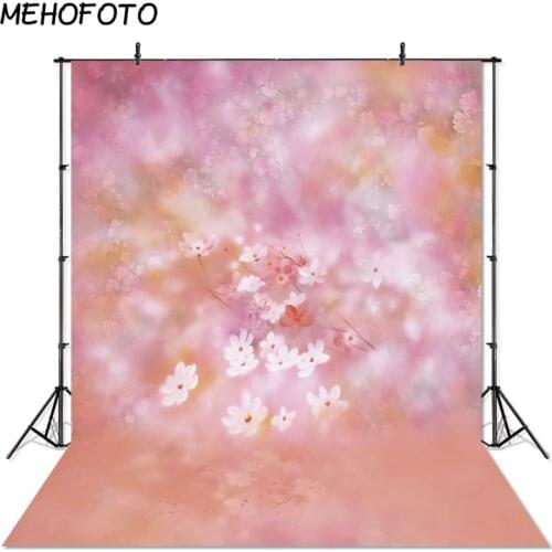 MEHOFOTO Floral Photo Booth Backdrop Newborn Portrait Photography Background for Pictures Flower Baby Photo Studio Backdrops