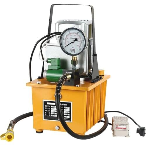 HHB-700A Portable Electric Hydraulic Pump Ultra High Pressure Small Hydraulic Oil Pump Station Motor Power 750KW, Voltage 220V