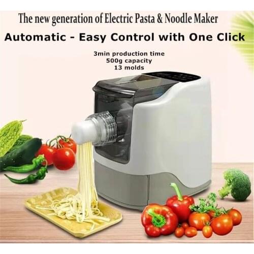 Upgraded 13 Molds Automatic Noodle Machine Household Intelligent Electric Small Multifunction Dumpling Wrapper Noodle Maker