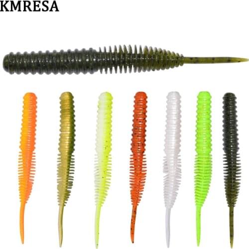 KMRESA 5pcs / lot Soft fish Fishing Lure 10cm / 4.5g Swimbaits Plastic Isca Artificial Rubber Fish with Salt Tack