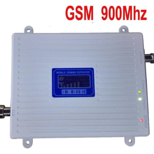 New & big power 30 dbm 65dbi LCD display gsm 900mhz mobile phone signal booster repeater GSM booster repeater signal amplifer