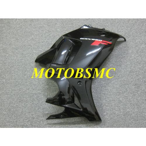 Right Side Fairing Part for Kantana GSXF650 GSX650F 08 09 10 11 12 GSX 650F 2008 2012 ABS Gloss Black Bodywork SU11
