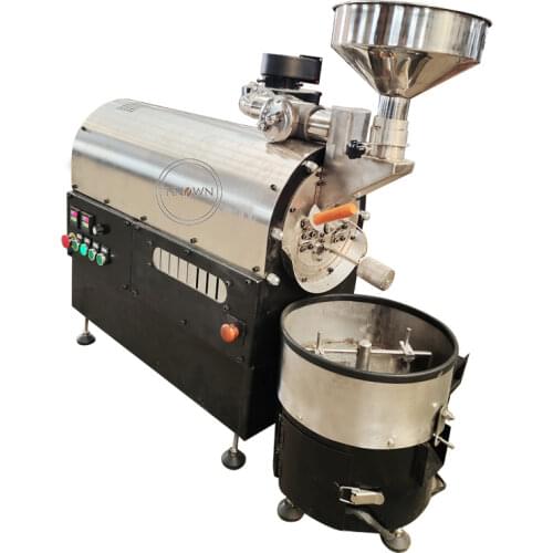Professional Smart 1Kg Small Probat Gas Electric Coffee Bean Roasting Equipment Coffee Roaster Roasting Machine Commercial Use