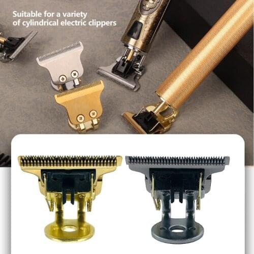 Professional T-Shaped Hair Trimmer Standard Replacement Blade With Stand T9 blade with Support Replacement Clipper Head