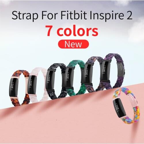 Resin Band For Fitbit Ace 3 Kids Wrist Strap For Fitbit Inspire 2 Individuality Bracelet Women Adjustable Belt Watch Accessories