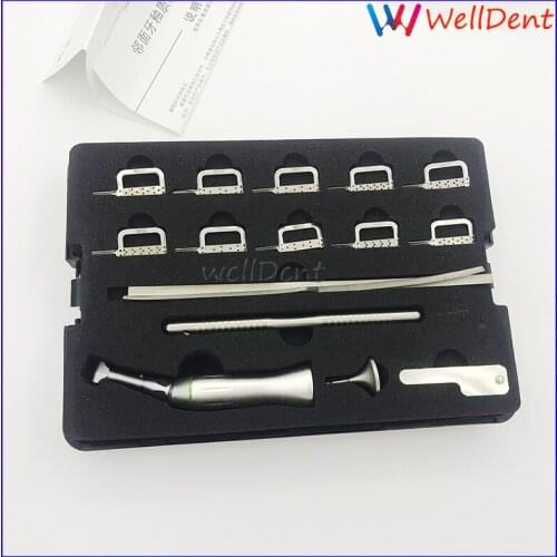 Dental 4:1 Orthodontics Ipr Interproximal Enamel Reduction Set Reduction Contra Angle Low Speed Handpiece Dental Tools