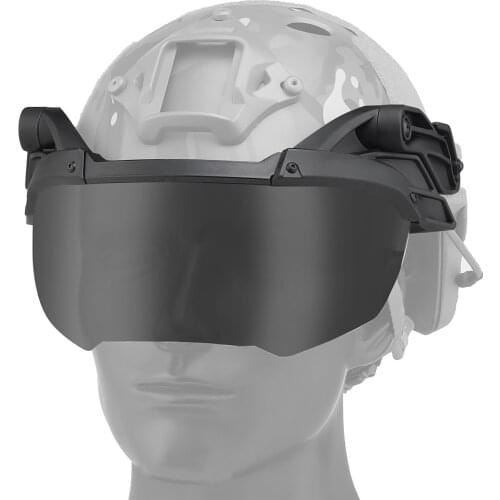 Tactical Helmet Visor Goggle Anti-Fog Lens For Fast BJ PJ MH Helmet Flip Up Protective Mask For Airsoft War Game Outdoor