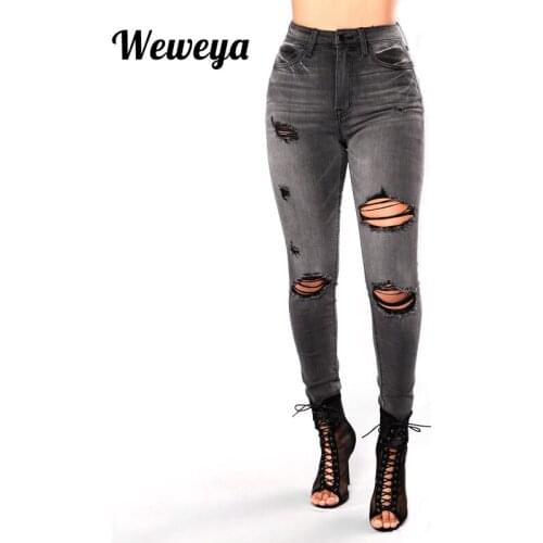 Женские джинсовые капри Weweya China At AliExpress