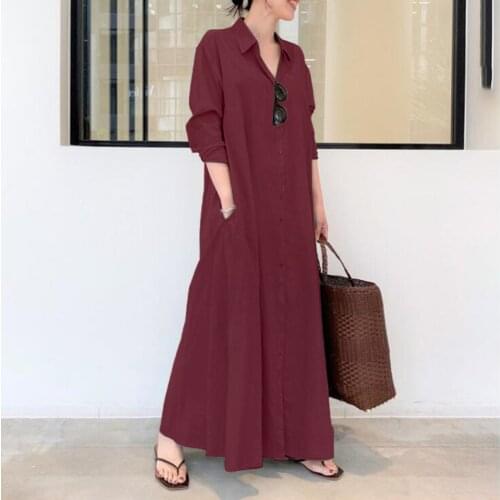 XIYOUNGYOUNG Fashionable Shirt Dresses