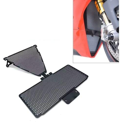 Motorcycle Radiator Guard Grille Cover Cooler Protector for Ducati Panigale 899 959 1199 R S 1299 R FE/S Panigale V2