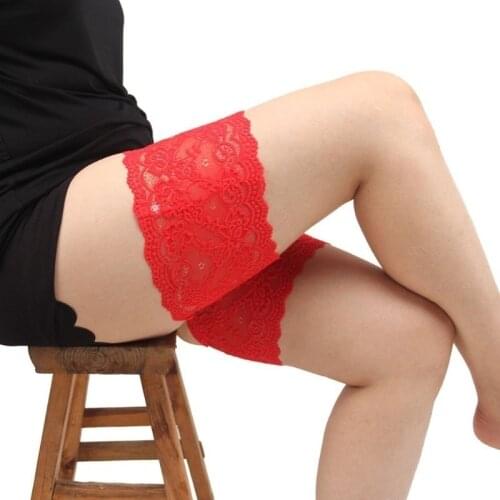 Hot Sale 1PC Sexy Womens Lace Floral Elastic Thigh Bands Slim Leg Warmers Cuffs