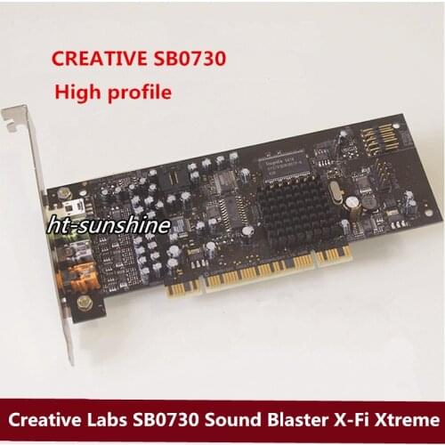 Creative Labs SB0730 Sound Blaster X-Fi Xtreme Gamer PCI Sound Card low profile