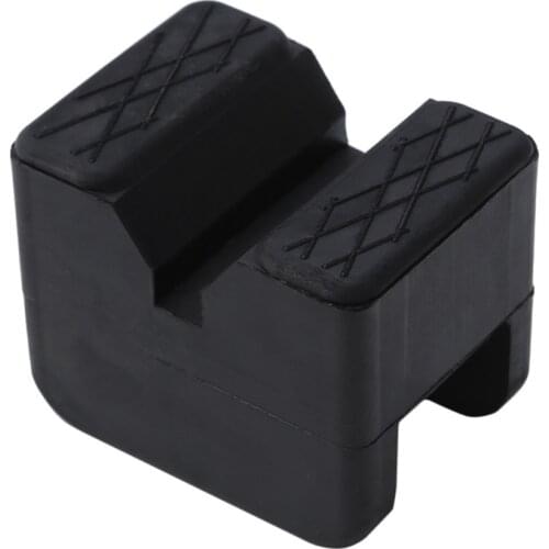 1pc Car Lift Jack Stand Rubber Universal Slotted Frame Rail Floor Jack Guard Adapter Pad Vehicle Repair Tools