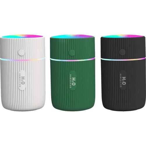 220ml Mini Mute Air Humidifier Ultrasonic Aroma Essential Oil Diffuser Cool Mist Purifier Humidificador Diffusor For Home Car