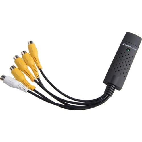 4 channels USB DVR Video capture,usb video capture adapter for changing video to display on PC dVR card on W7 and lower