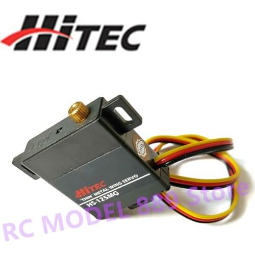 4PCS HiTec HS-125MG Slim Metal Gear Wing Servo 3.5KG/24g for RC hobby sailplane glider