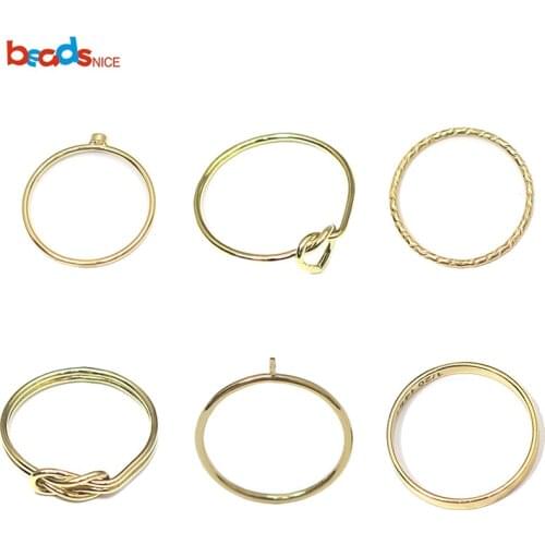 Beadsnice Gold Filled Beaded Ring Dainty Ring Wedding Band Stacking Ring Gift For Her 39818