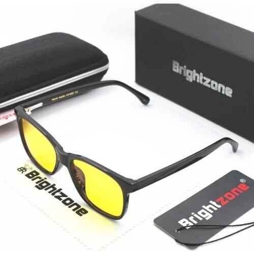 Brightzone Superb Acetate Full Rim Spring Hinge No-pressure Blue Light Blocking Unisex Computer Glasses Spectacle Frame Oculos