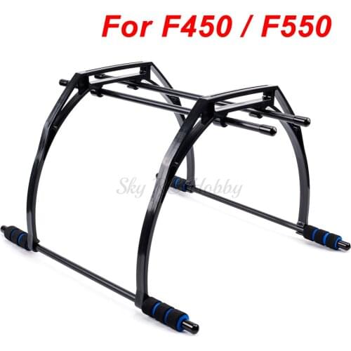 F450 F550 Frame Landing Gear Landing Skid FPV Aerial Photography Gimbal Damping Tall Foot Stool Black