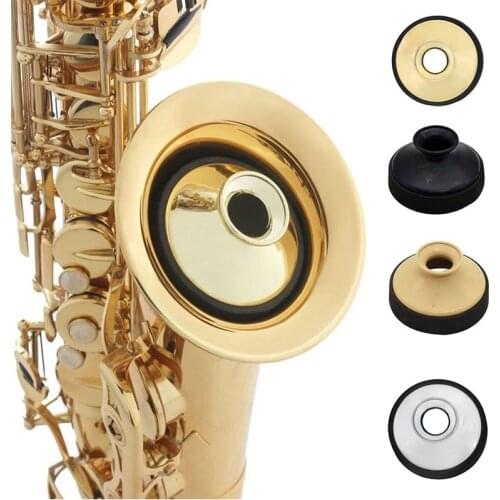 Round Light-weight ABS Mute Silencer Alto Saxophone Mute Mini Sax Silencer Musical Buffer Woodwind Instrument Accessories
