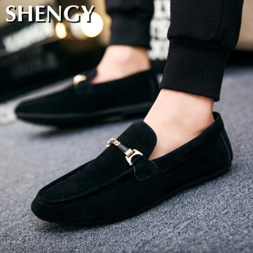 Loafers Mens Shoes Bottoms Breathable Casual Shoes Man Luxury Flat Loafer Slip On Driving Shoes for Men
