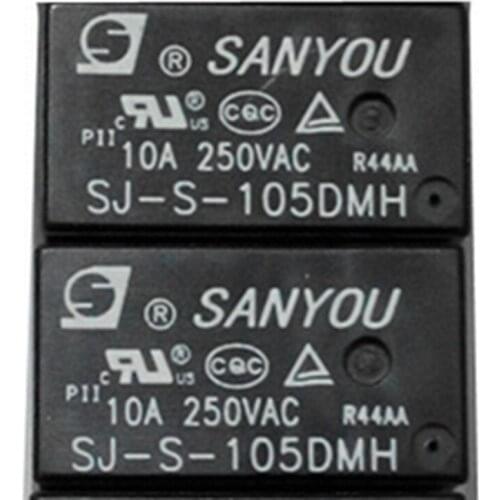 Wholesale 10pcs/lot relay 10A DC5V SJ-S-105DMH