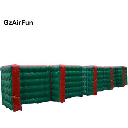 Outdoor airsoft bunker inflatable millennium paintball field