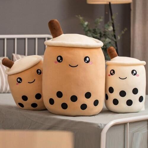 Plushie | brewed Boba | bubble milk tea pillow | plush toys for children, adults and Boba lovers