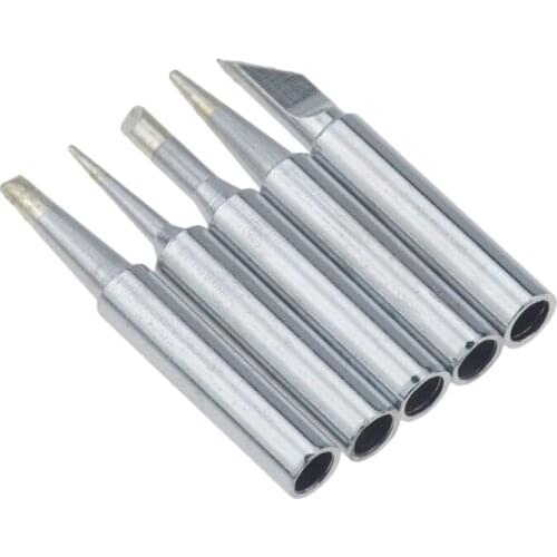 Durable 5 pcs Inner-heated Soldering Iron Head Soldering Iron Tip Fit for Soldering Stand for Home DIY Welding Use