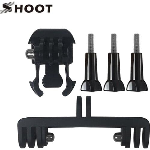 SHOOT 5 in 1 Diving Light Tripod For Gopro Hero 7 5 6 SJCAM SJ4000 SJ5000 Xiaomi yi 4K Eken Double Bracket Bridge Connector Kit