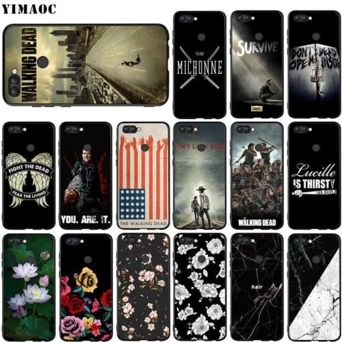 YIMAOC The Walking Dead Silicone Case for Huawei Honor 6a 7a 7c 7x 8 9 10 Lite Pro Y6 Prime 2018 2017
