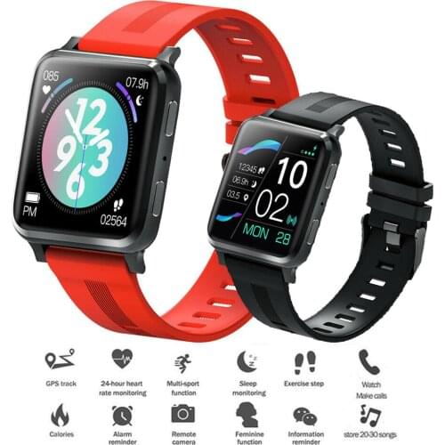 IP67 Waterproof Smart Watch Bracelet Heart Rate Monitoring Sleep Monitor Messages Call Reminder Music Control for Cell Phones
