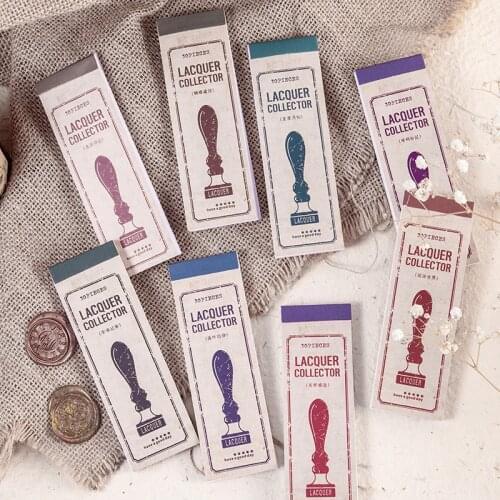 30 Pcs/bag Fire Paint Collector Series Retro Decorative Stickers Scrapbooking Diy Label Diary Stationery Album Journal Stick