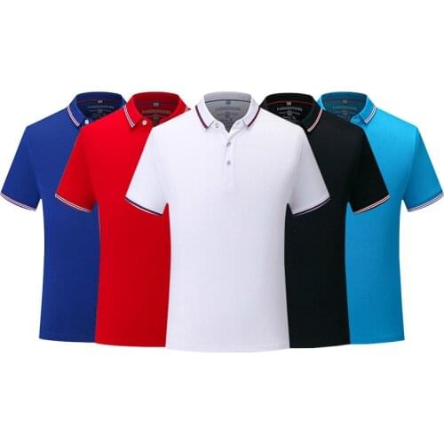 Tennis Top Polo Shirt Men 's Business Casual Solid Polo Summer Quick Dry Polos Short Sleeve Solid Shirt