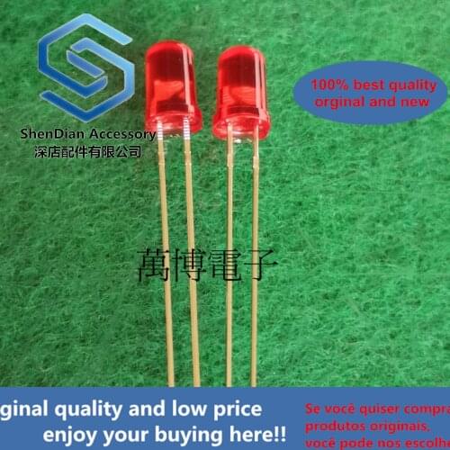 10pcs only orginal new HLMP-D150 Guifeng power amplifier LED 1.6V 1ma diameter 5MM light emitting diode red light